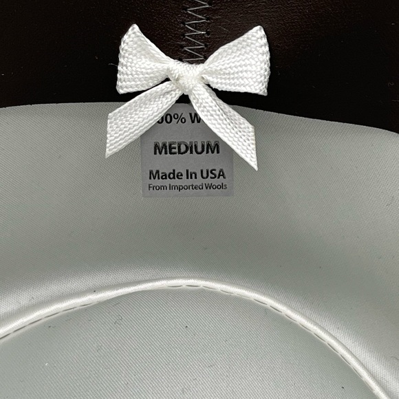 NEW!! Stetson Whippet B Wool Fedora. Size Medium - Picture 3 of 7